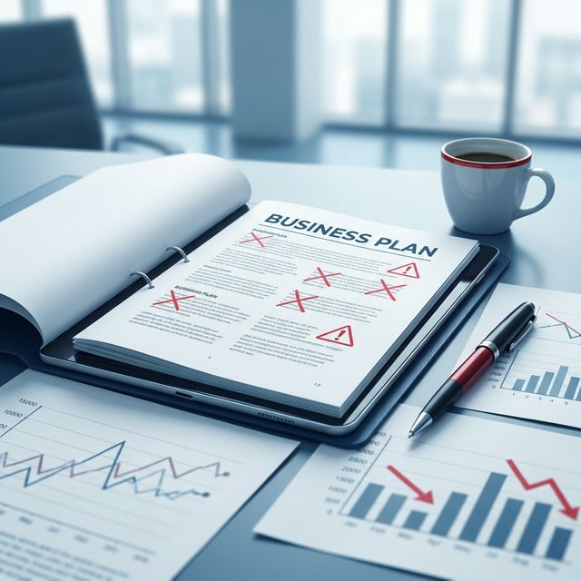 I 10 errori fatali che fanno rifiutare il business plan dalla banca